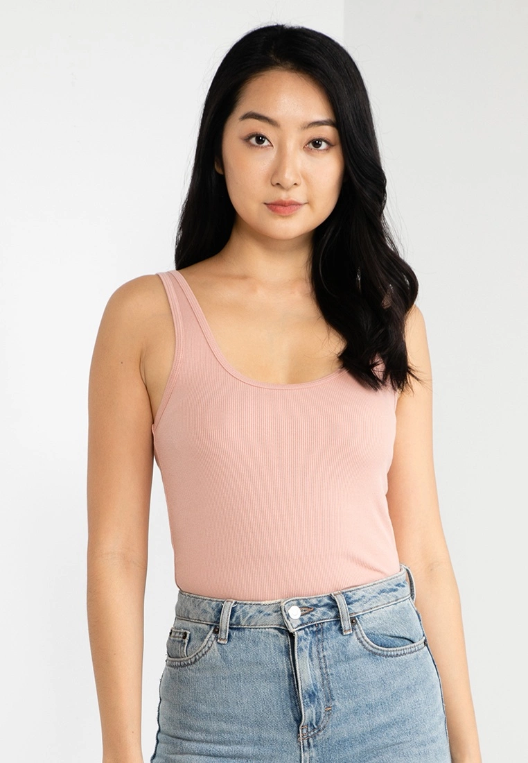 Old Navy Scoop-Neck Rib-Knit First Layer Tank Top 3 Old Navy Scoop-Neck Rib-Knit First Layer Tank Top