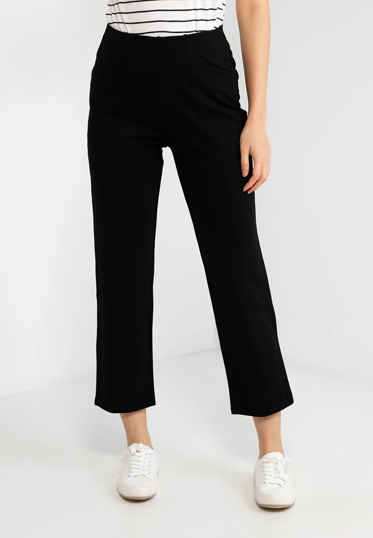Old Navy Extra High-Waisted Ponte Straight Taper Pants 3 Old Navy Extra High-Waisted Ponte Straight Taper Pants