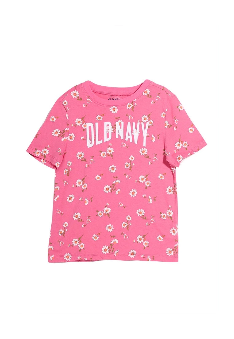 Old Navy Short Sleeves Logo Graphic Tee-Print 3 Old Navy Short Sleeves Logo Graphic Tee-Print