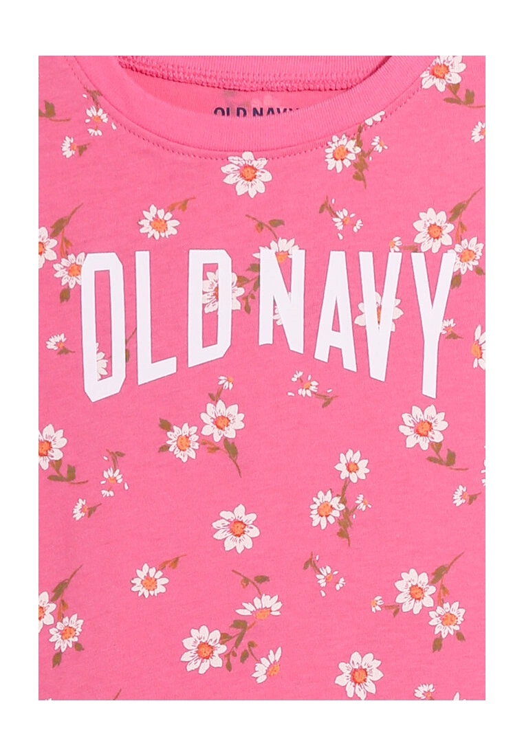 Old Navy Short Sleeves Logo Graphic Tee-Print 5 Old Navy Short Sleeves Logo Graphic Tee-Print - Billede 3