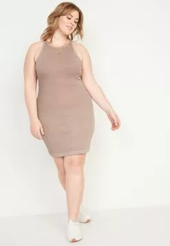 Old Navy Halter Neck Rib Tank Mini Dress -Cykler Salgsbutik old navy 7357 3081116 7
