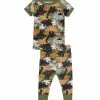 Old Navy Printed Top and Trousers Pajama Set -Cykler Salgsbutik old navy 7371 2907906 1
