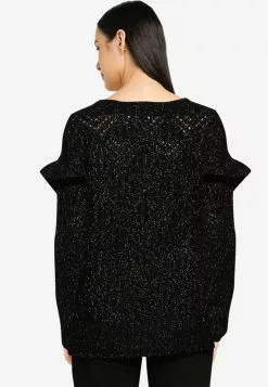 Old Navy Femme Pointelle Ruffle Lurex Sweater 7 Old Navy Femme Pointelle Ruffle Lurex Sweater -Cykler Salgsbutik old navy 7401 5873695 2