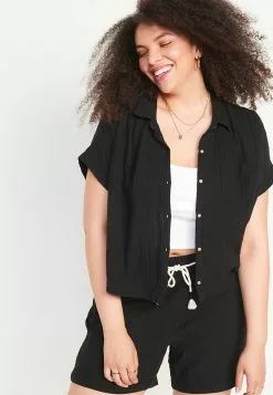 Old Navy Short-Sleeve Loose Shirt 15 Old Navy Short-Sleeve Loose Shirt -Cykler Salgsbutik old navy 7594 6680716 6