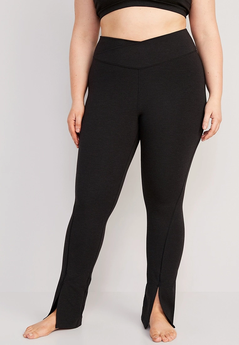 Old Navy Extra High-Waisted PowerChill Cross-Front Split-Hem Leggings 8 Old Navy Extra High-Waisted PowerChill Cross-Front Split-Hem Leggings - Billede 6