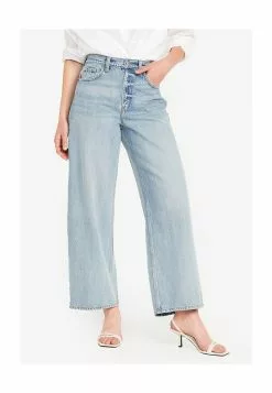 Old Navy Extra High Waisted Baggy Wide Leg Non-Stretch Jeans
