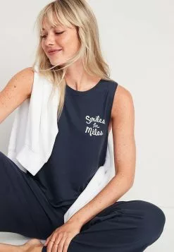 Old Navy Sunday Sleep Pyjama Tank Top -Cykler Salgsbutik old navy 7656 8191936 3