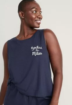 Old Navy Sunday Sleep Pyjama Tank Top -Cykler Salgsbutik old navy 7657 8191936 4