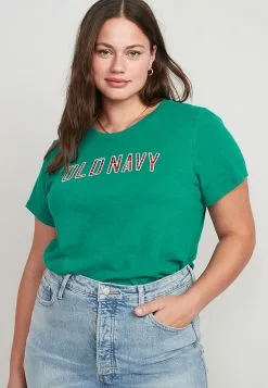 Old Navy EveryWear Logo Graphic Slub-Knit T-Shirt -Cykler Salgsbutik old navy 7663 2002936 6