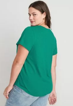 Old Navy EveryWear Logo Graphic Slub-Knit T-Shirt -Cykler Salgsbutik old navy 7664 2002936 7