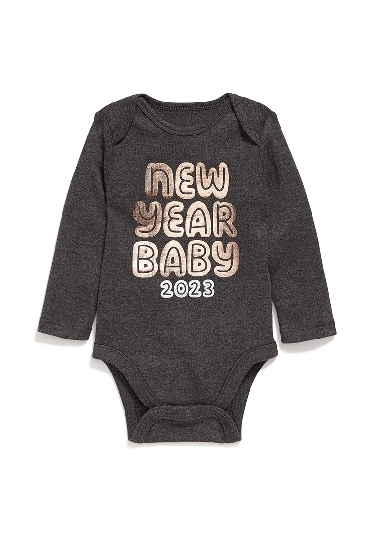Old Navy New Year Baby Bodysuit 3 Old Navy New Year Baby Bodysuit