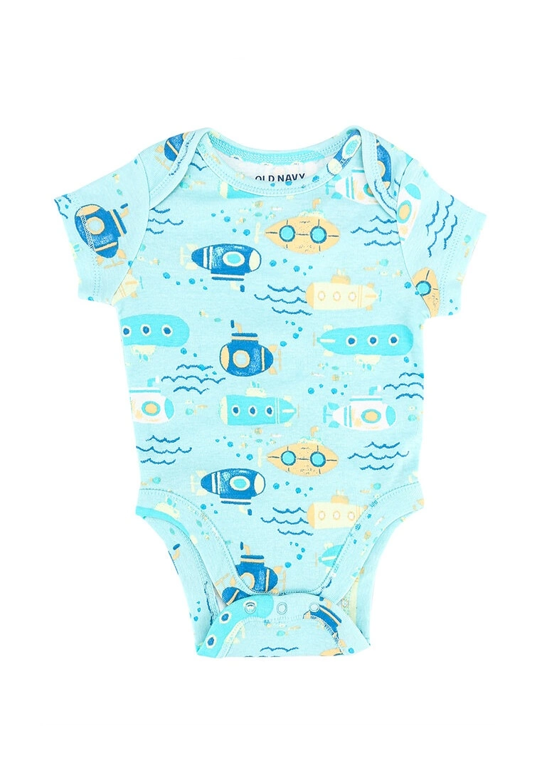 Old Navy Short Sleeves Printed Bodysuit 3 Old Navy Short Sleeves Printed Bodysuit