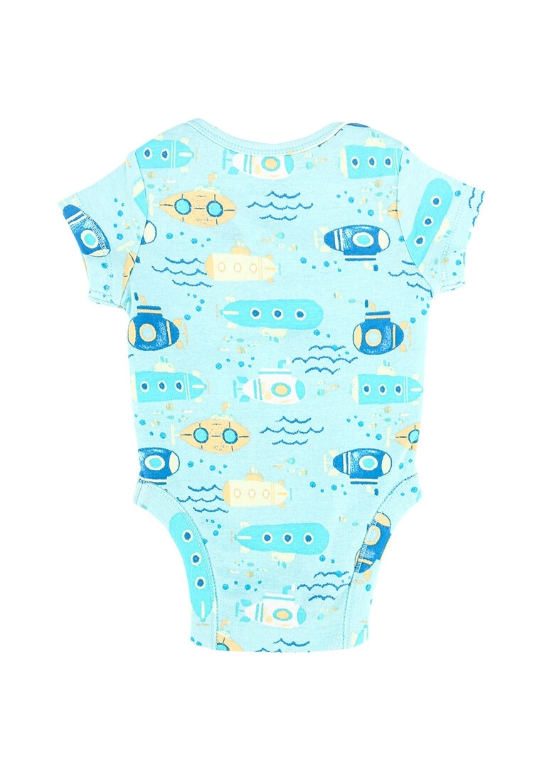 Old Navy Short Sleeves Printed Bodysuit 4 Old Navy Short Sleeves Printed Bodysuit - Billede 2