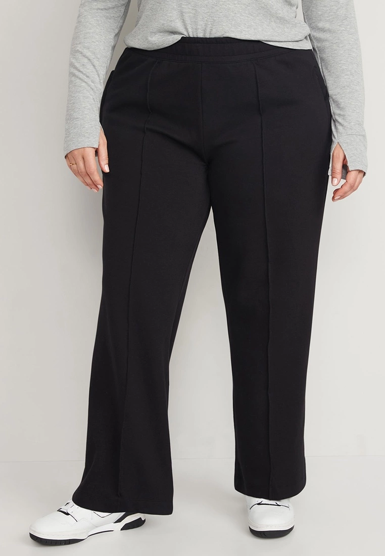 Old Navy High-Waisted Dynamic Fleece Pintucked Wide-Leg Pants 7 Old Navy High-Waisted Dynamic Fleece Pintucked Wide-Leg Pants - Billede 5