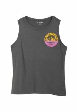 Old Navy Graphic Slub-Knit Tank Top