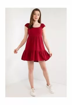 Old Navy Puff-Sleeve Smocked Mini Dress -Cykler Salgsbutik old navy 7933 1485626 4