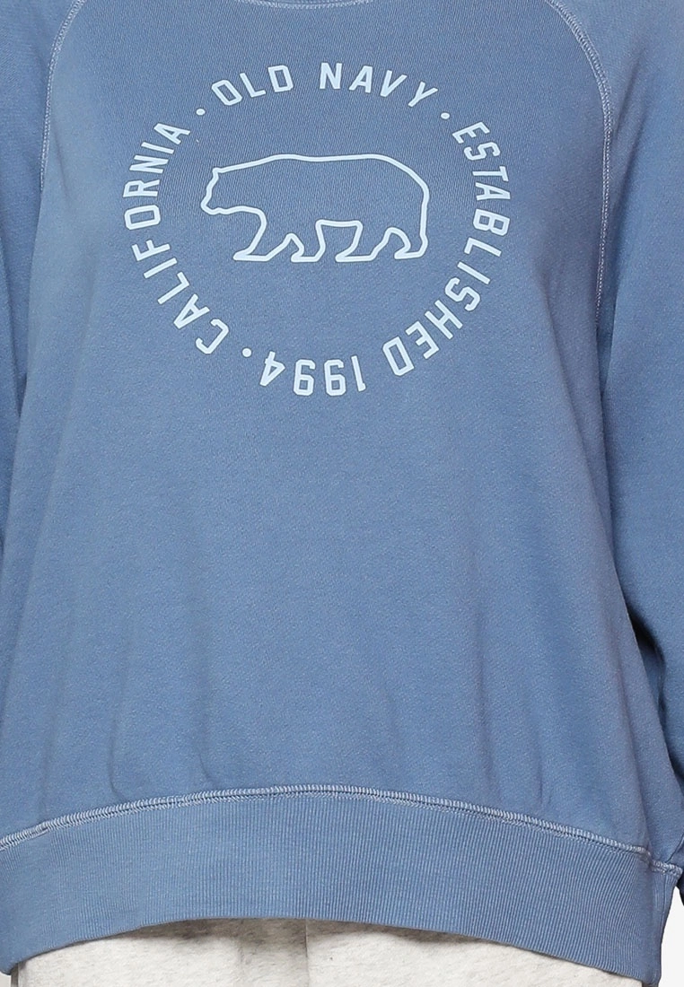 Old Navy Ono Logo Crew Sweatshirt 5 Old Navy Ono Logo Crew Sweatshirt - Billede 3