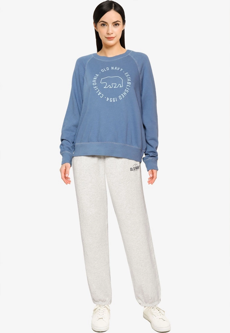 Old Navy Ono Logo Crew Sweatshirt 6 Old Navy Ono Logo Crew Sweatshirt - Billede 4