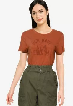 Old Navy EveryWear Logo-Graphic Tes