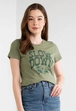 Old Navy EveryWear Slub-Knit Graphic T-Shirt