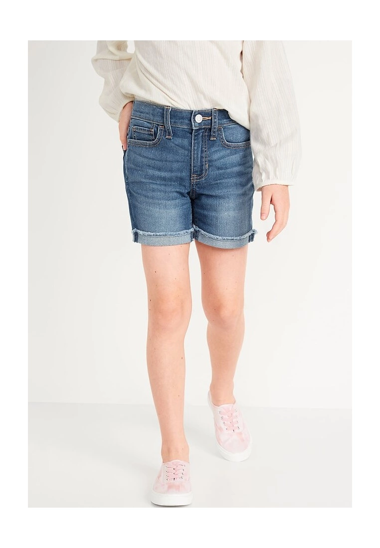 Old Navy High-Waisted Roll-Cuffed Cut-Off Jean Shorts 4 Old Navy High-Waisted Roll-Cuffed Cut-Off Jean Shorts - Billede 2