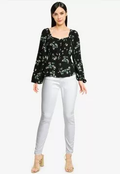 Old Navy Ls Square Neck Button Down Top - Print -Cykler Salgsbutik old navy 8065 8640206 4