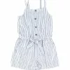 Old Navy Sleeveless Linen Tie Front Romper -Cykler Salgsbutik old navy 8132 7377016 1