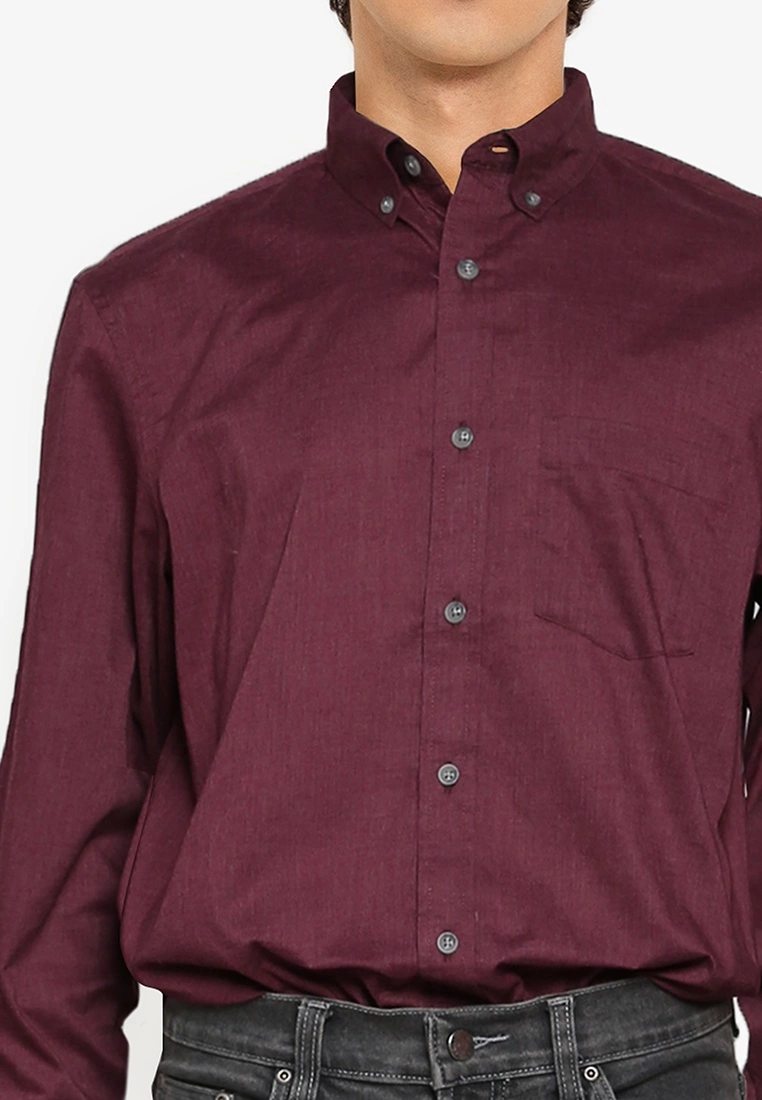 Old Navy Long Sleeve Plain Shirt 5 Old Navy Long Sleeve Plain Shirt - Billede 3