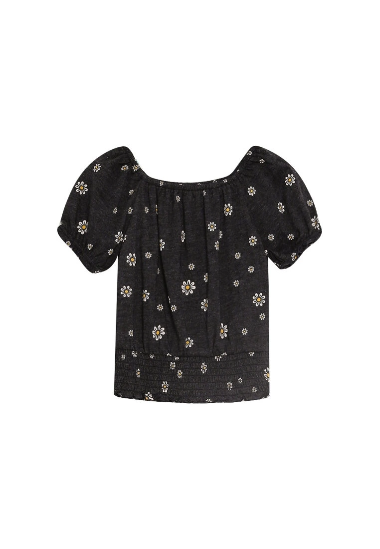 Old Navy Short Puff-Sleeves Smocked Top 3 Old Navy Short Puff-Sleeves Smocked Top