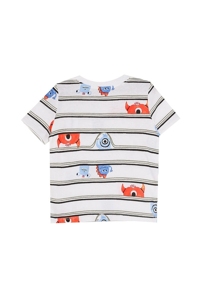 Old Navy Printed Crew-Neck T-Shirt 4 Old Navy Printed Crew-Neck T-Shirt - Billede 2