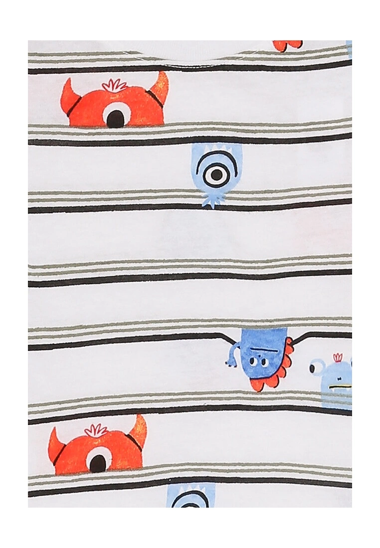 Old Navy Printed Crew-Neck T-Shirt 5 Old Navy Printed Crew-Neck T-Shirt - Billede 3