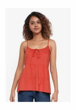 Old Navy Tie Neck Tiered Cami Top