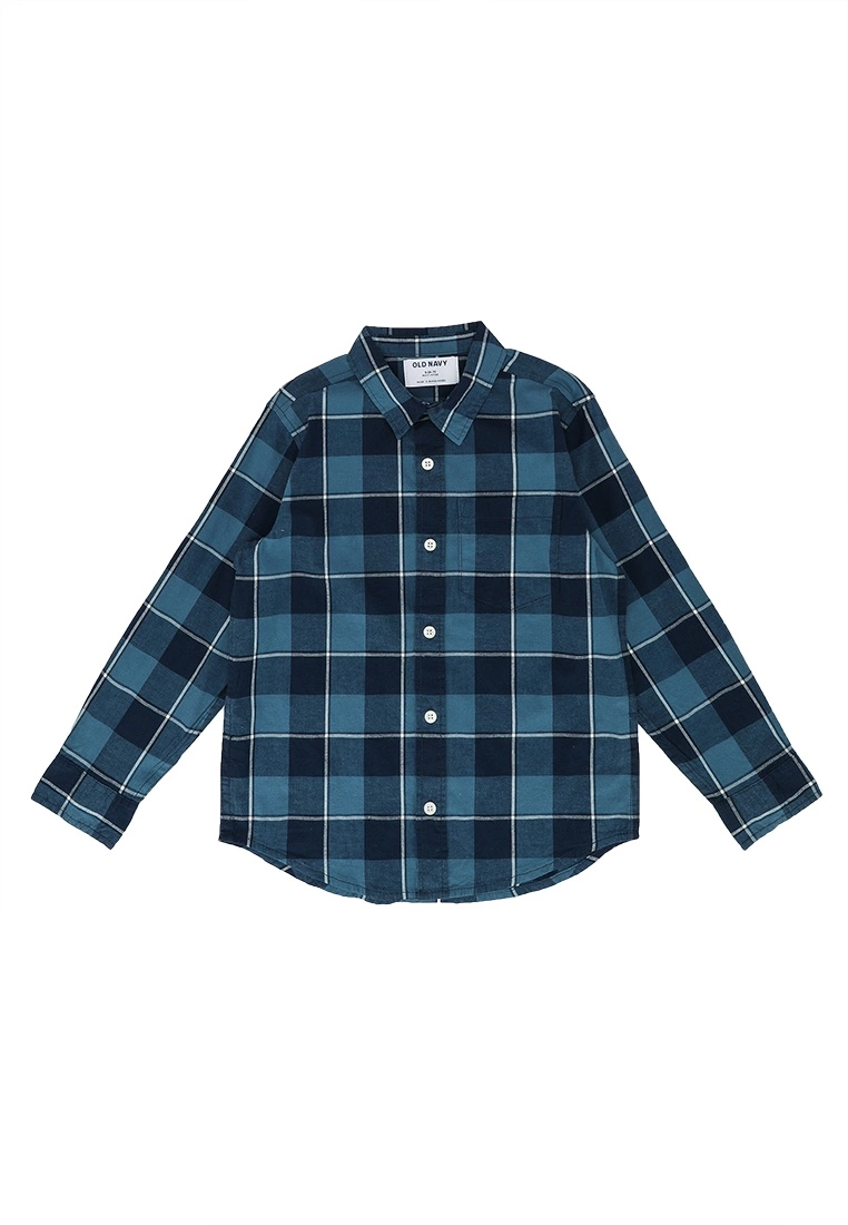 Old Navy Patterned Poplin Built-In Flex Shirt 3 Old Navy Patterned Poplin Built-In Flex Shirt