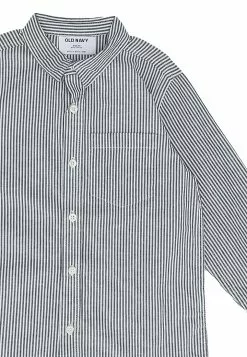 Old Navy Patterned Poplin Built-In Flex Shirt -Cykler Salgsbutik old navy 8609 9239736 3
