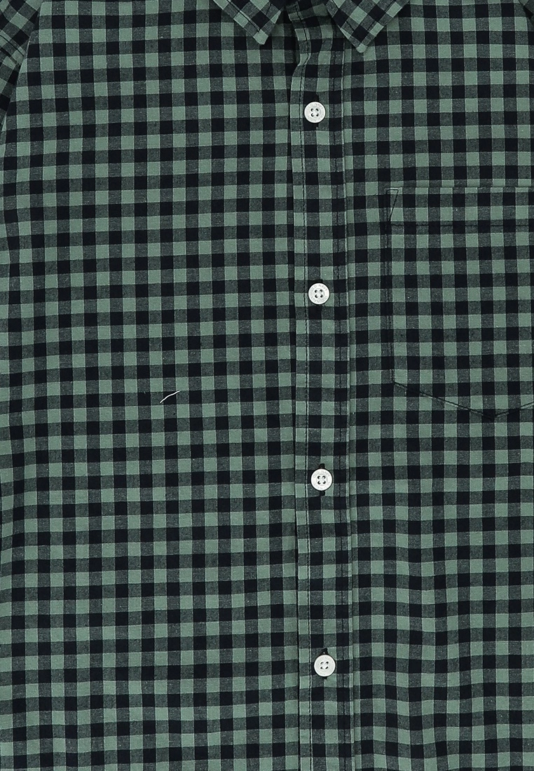 Old Navy Patterned Poplin Built-In Flex Shirt 5 Old Navy Patterned Poplin Built-In Flex Shirt - Billede 3