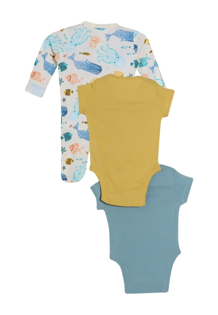 Old Navy 3-Pack Romper and Bodysuit Bundle 4 Old Navy 3-Pack Romper and Bodysuit Bundle - Billede 2
