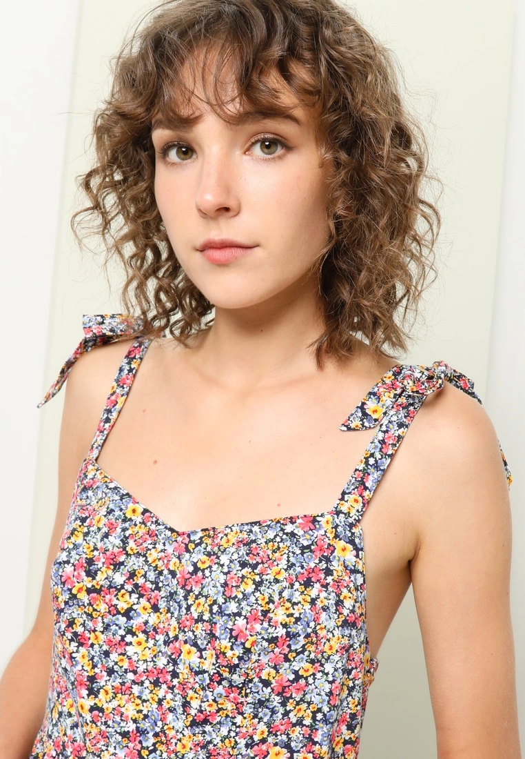 Old Navy Tie Strap Tiered Cami Mini Dress 10 Old Navy Tie Strap Tiered Cami Mini Dress - Billede 8