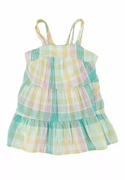 Old Navy Plaid All Day Tiered Dress