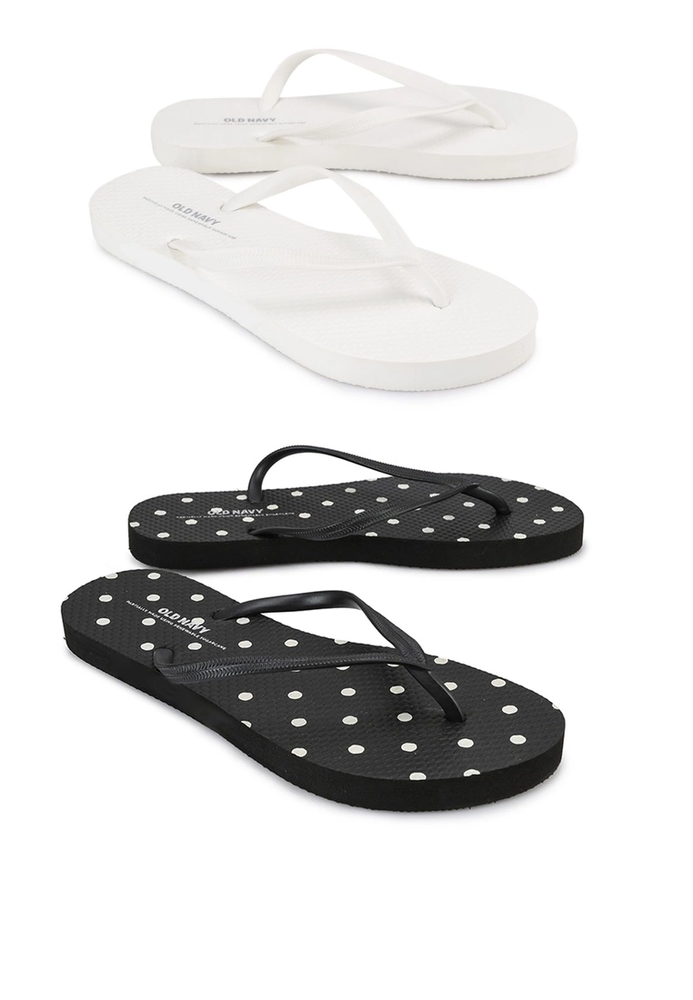 Old Navy 2-Pack Sugarcane Flip Flops 3 Old Navy 2-Pack Sugarcane Flip Flops