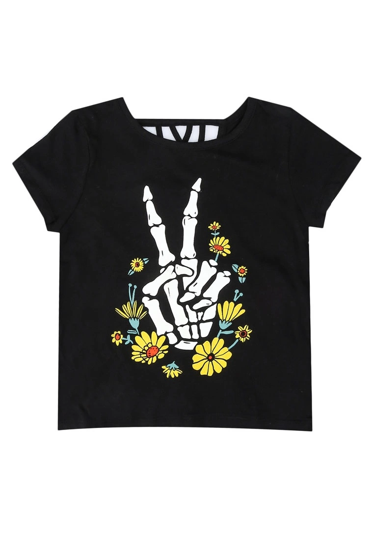 Old Navy Short-Sleeves Lattice-Back Graphic T-Shirt 3 Old Navy Short-Sleeves Lattice-Back Graphic T-Shirt