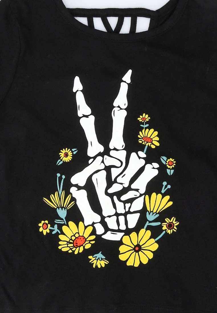 Old Navy Short-Sleeves Lattice-Back Graphic T-Shirt 5 Old Navy Short-Sleeves Lattice-Back Graphic T-Shirt - Billede 3