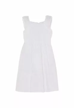 Old Navy All Day Lofty Seersucker Bow Midi Dress