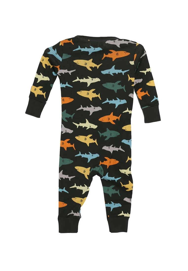 Old Navy Footless Shark Bodysuit 4 Old Navy Footless Shark Bodysuit - Billede 2