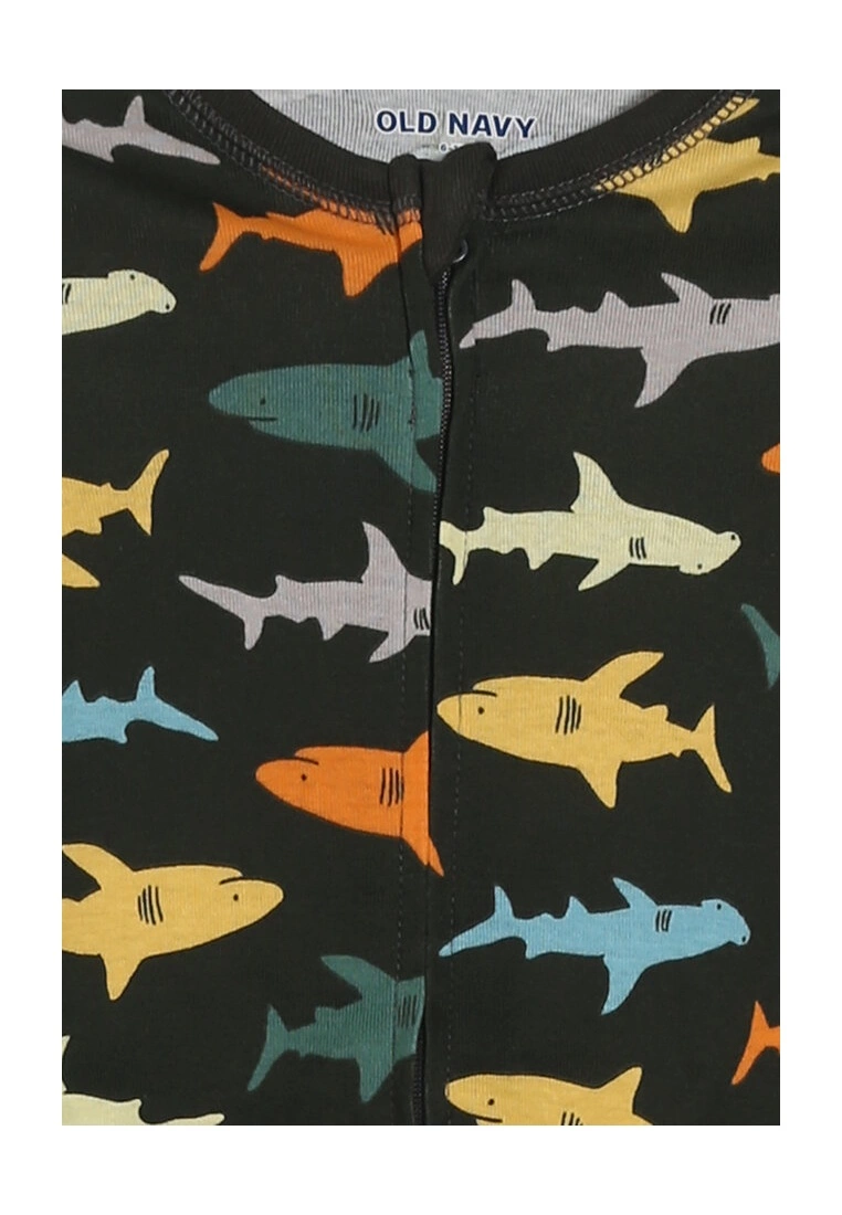 Old Navy Footless Shark Bodysuit 5 Old Navy Footless Shark Bodysuit - Billede 3