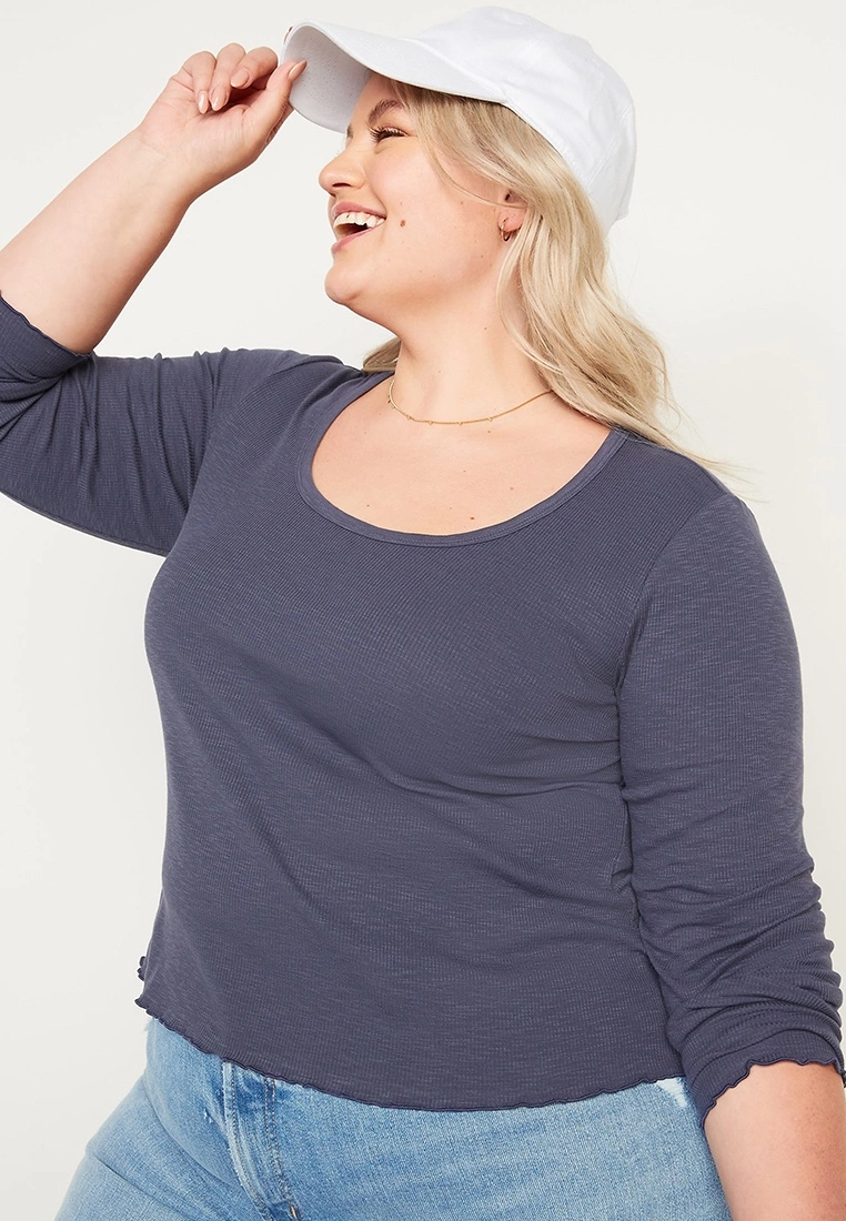 Old Navy Long Sleeve Slim Tee 4 Old Navy Long Sleeve Slim Tee - Billede 2