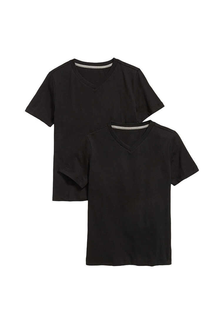 Old Navy Solid Color V-Neck T-Shirt 2-Pack 3 Old Navy Solid Color V-Neck T-Shirt 2-Pack
