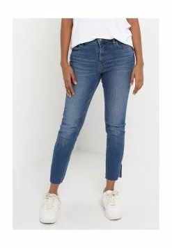 Old Navy High-Waisted Rockstar Side-Slit Cut-Off Super Skinny Jeans