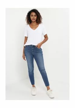 Old Navy High-Waisted Rockstar Side-Slit Cut-Off Super Skinny Jeans -Cykler Salgsbutik old navy 9386 1368026 4