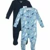 Old Navy Long Sleeves Footed Night Bodysuit 2-Pack -Cykler Salgsbutik old navy 9393 9965626 1