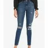 Old Navy Rockstar Super Skinny Ripped Jeans -Cykler Salgsbutik old navy 9407 6469326 1